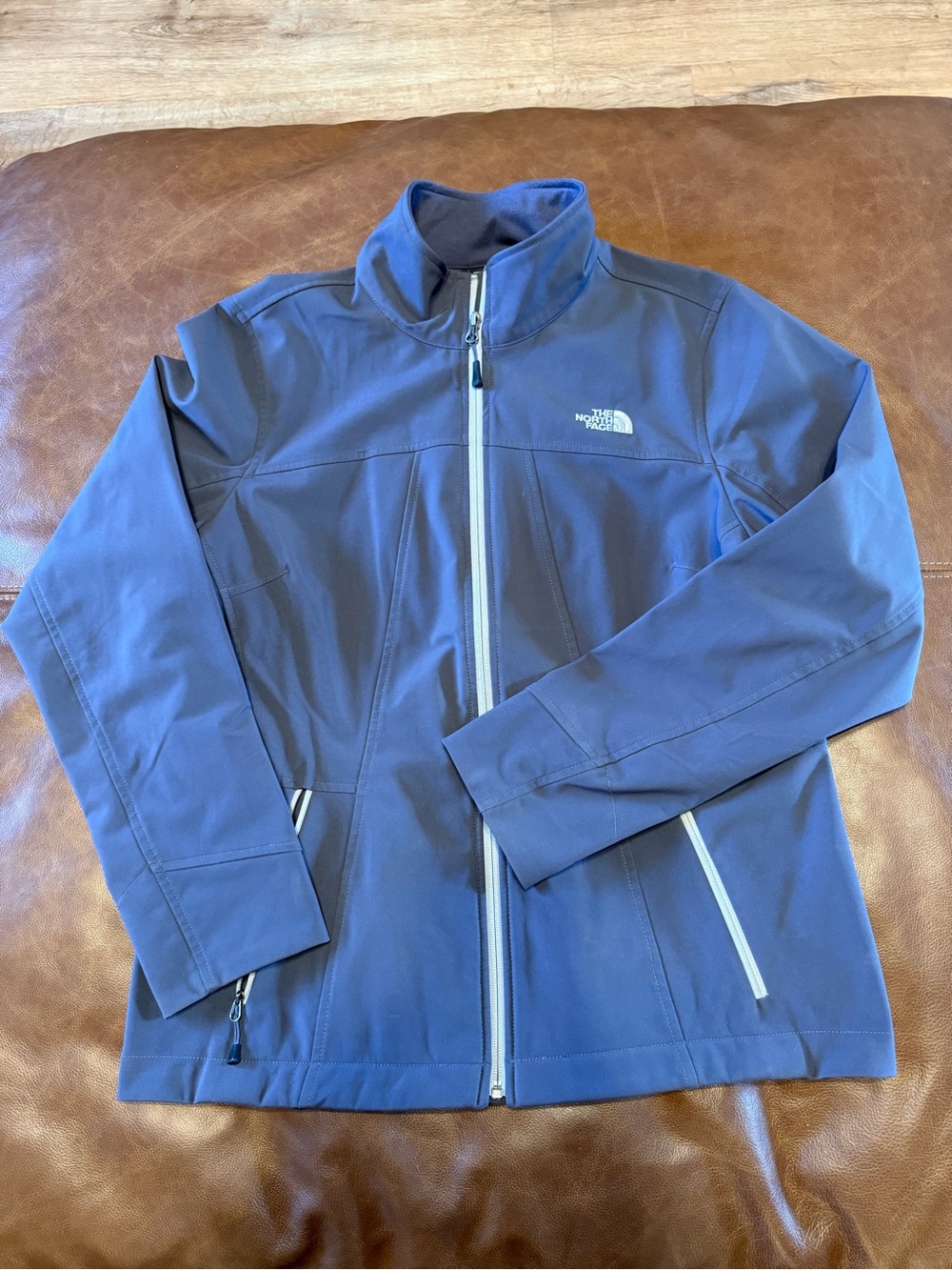 The North Face Women’s Navy/Purpleish Softshell Jacket
